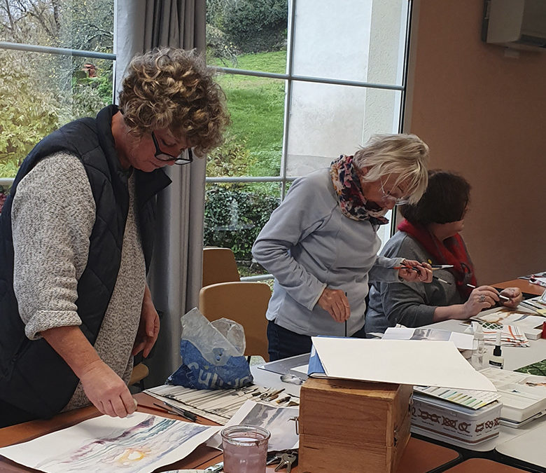 Stage d’aquarelle le 26 janvier 2019